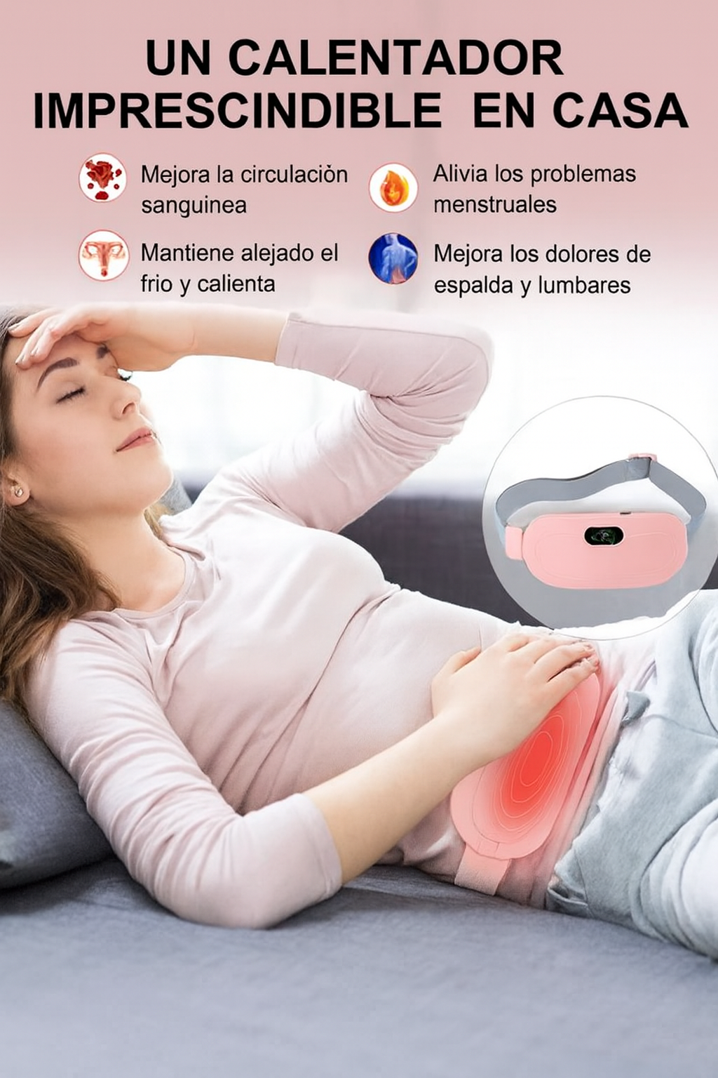 Almohadilla anti colicos relajante